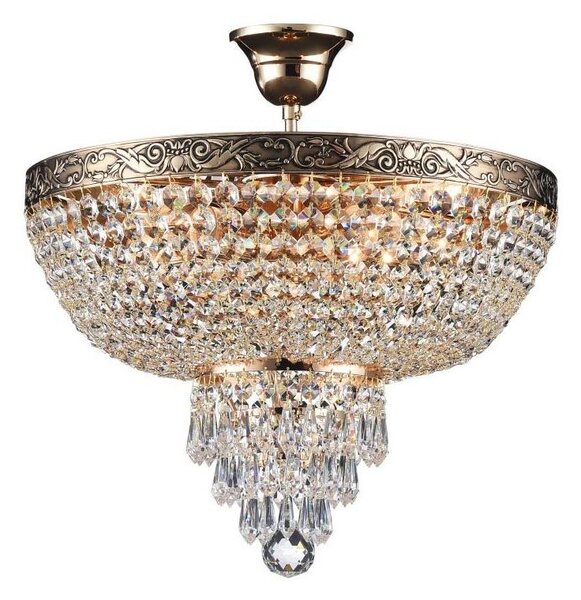 Maytoni DIA890-CL-05-G - Přisazený lustr PALACE 5xE27/60W/230V