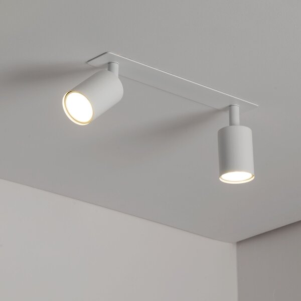 Podhledové bodové svítidlo NEX 2xGU10/10W/230V bílá