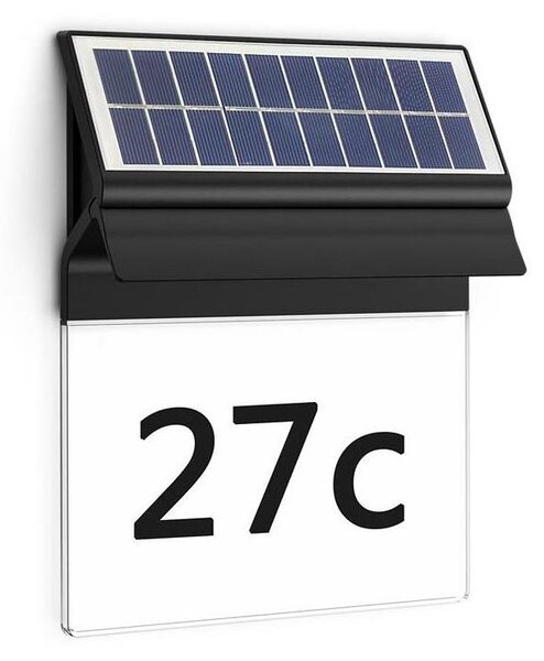 Philips - LED Solární domovní číslo ENKARA LED/0,2W/3,7V IP44