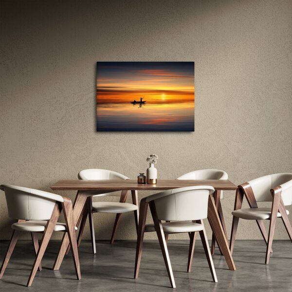 Obraz - plavba na loďce (70x50 cm)