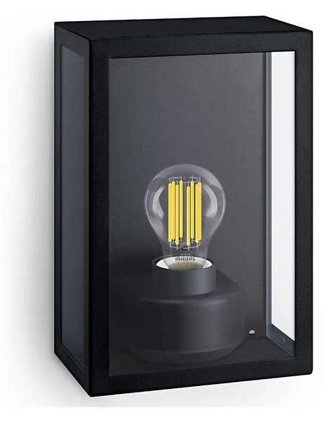 Philips - Venkovní nástěnné svítidlo ALZOR 1xE27/25W/230V IP44