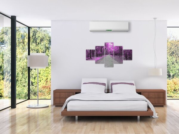 Obraz - Cesta parkem (125x70 cm)