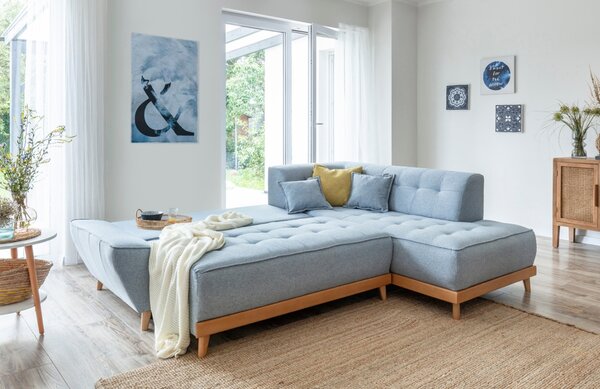 -25 % Dny MOMENTI– Miuform Rozkládací pohovka Dazzling Daisy 253 cm, pravá