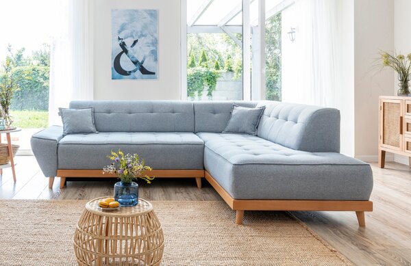 -25 % Dny MOMENTI– Miuform Rozkládací pohovka Dazzling Daisy 253 cm, pravá