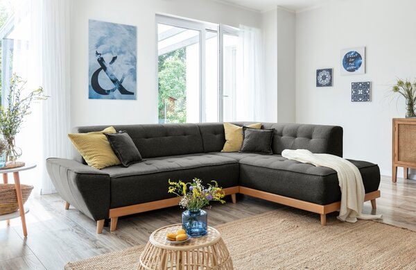 -25 % Dny MOMENTI– Miuform Rozkládací pohovka Dazzling Daisy 253 cm, pravá