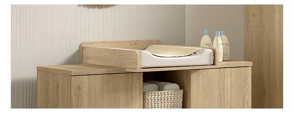 Přebalovací pult v přírodní barvě (hloubka vhodné komody 43 cm) Sam – Vipack