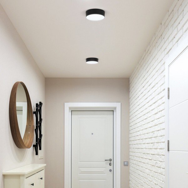 LARISA OUT 22 přisazená černá 230V LED 20W IP65 3000K 4000K 5700K - RED - DESIGN RENDL