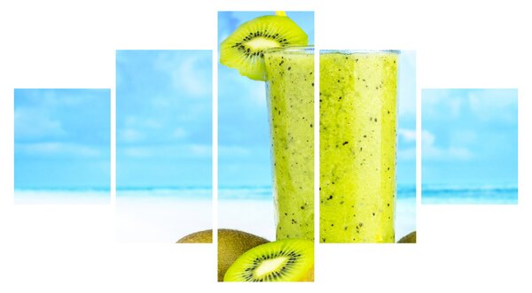 Obraz - kiwi smoothie (125x70 cm)