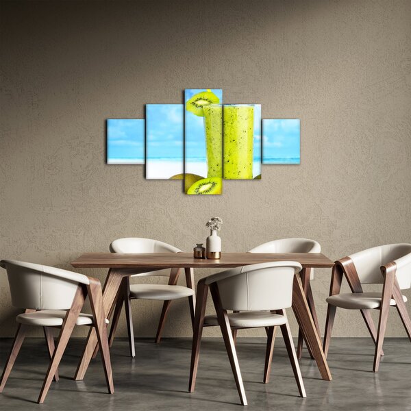 Obraz - kiwi smoothie (125x70 cm)