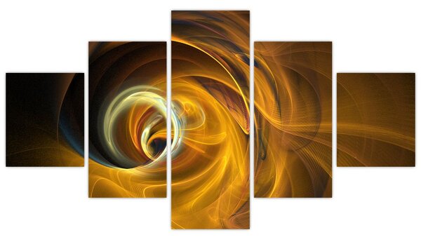 Obraz - Abstrakce v pohybu (125x70 cm)