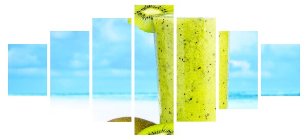 Obraz - kiwi smoothie (210x100 cm)