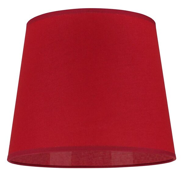 Duolla - Stínidlo k stolní lampě CLASSIC M E27 pr. 24 cm červená