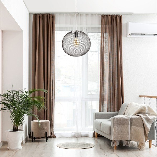 COSIR 34 závěsná černá 230V E27 15W - RED - DESIGN RENDL