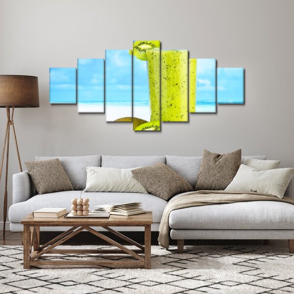 Obraz - kiwi smoothie (210x100 cm)