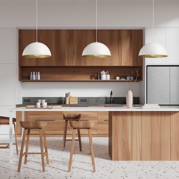 GLADYS 40 závěsná bílá/zlatá 230V E27 30W - RED - DESIGN RENDL