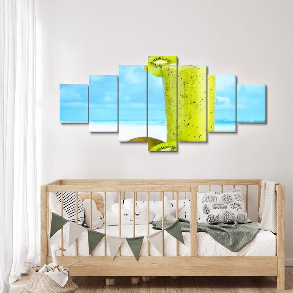 Obraz - kiwi smoothie (210x100 cm)
