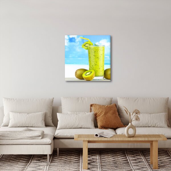 Obraz - kiwi smoothie (30x30 cm)