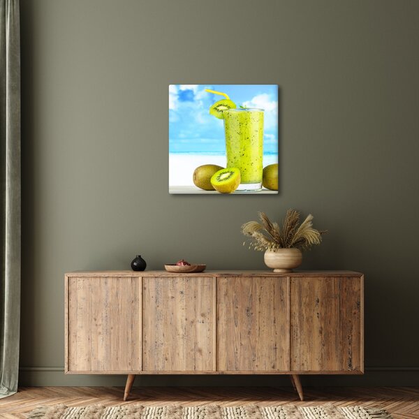 Obraz - kiwi smoothie (30x30 cm)