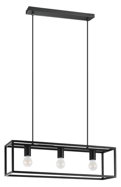 Eglo 43032 - Lustr na lanku ELDRICK 3xE27/40W/230V černá