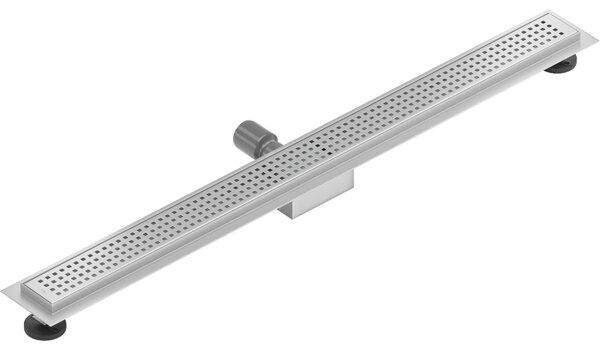 Mexen Flat nerezový sprchový žlab 80 cm vzor M08, 1025080-15