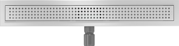 Mexen Flat nerezový sprchový žlab 50 cm vzor M08, 1025050-15