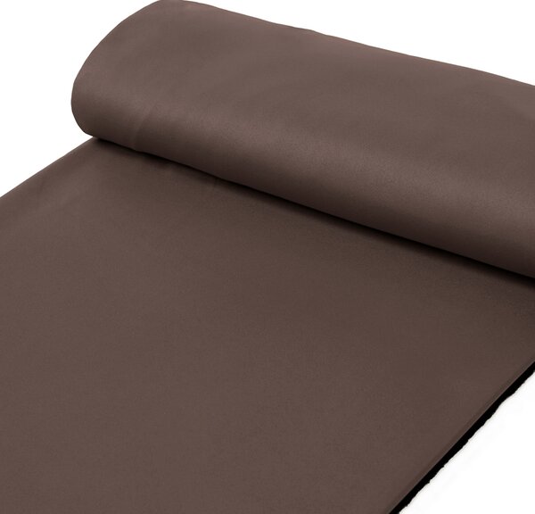 Biante Dekorační kulatý ubrus BKS-409 Čokoládově hnědý Ø 110 cm