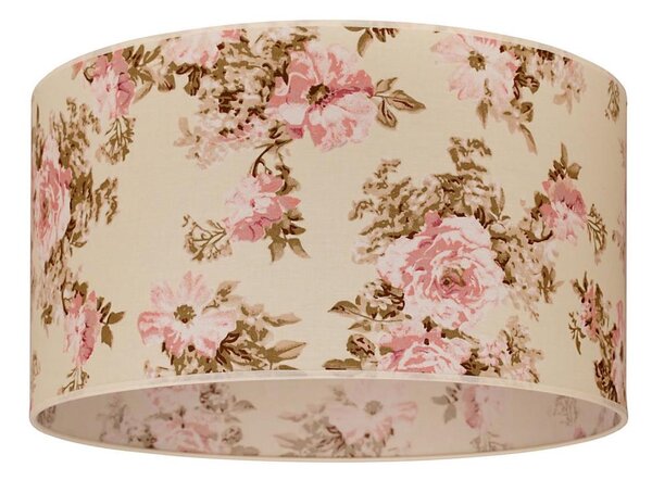 Duolla - Stínidlo univerzální ROLLER E27 pr. 45 cm růže