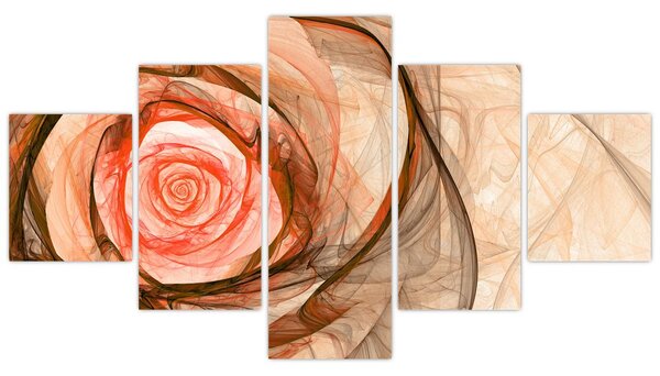 Obraz - Růže uměleckého duchu (125x70 cm)