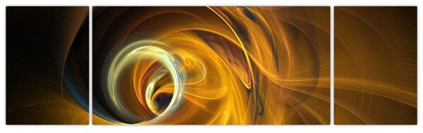 Obraz - Abstrakce v pohybu (170x50 cm)