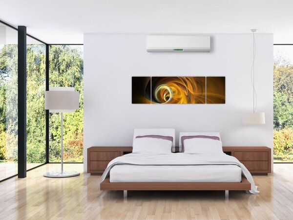 Obraz - Abstrakce v pohybu (170x50 cm)