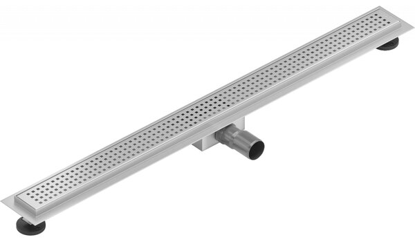 Mexen Flat nerezový sprchový žlab 80 cm vzor M08, 1025080-15