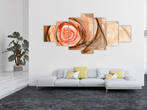Obraz - Růže uměleckého duchu (210x100 cm)