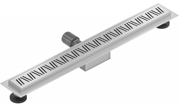Mexen Flat nerezový sprchový žlab 50 cm vzor M22, 1029050-15