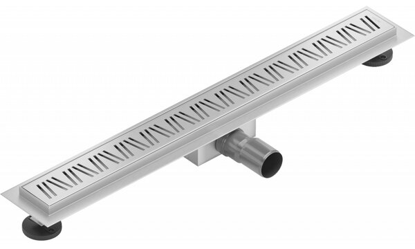 Mexen Flat nerezový sprchový žlab 50 cm vzor M22, 1029050-15