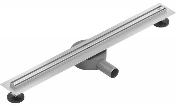 Mexen Flat nerezový sprchový žlab s rotačním 360° sifonem 70 cm, vzor SLIM, 1041070