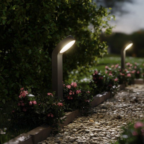 ELIA stojanová antracitová 230V LED 9W IP44 3000K - RED - DESIGN RENDL