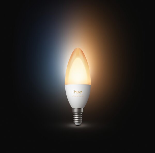 Hue Philips LED žárovka B39 E14, nastavitelná bílá, 2 ks, EU