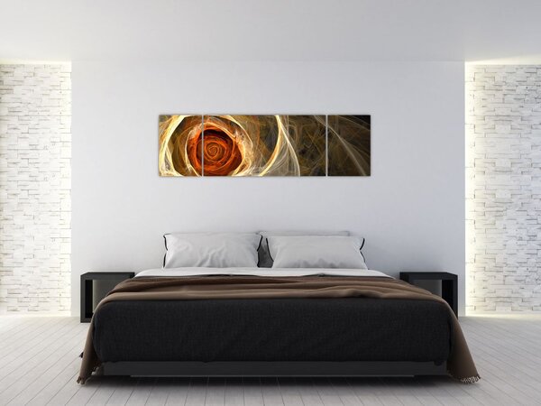 Obraz - Růže uměleckého duchu (170x50 cm)