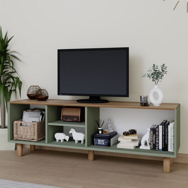 TV skříňka Bohema (zelená). Akce -26%