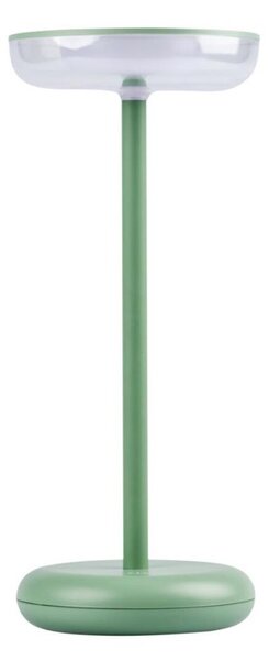 Kanlux 37313- LED Stmívatelná nabíjecí lampa FLUXY LED/1,7W/1800 mAh IP44 zelená