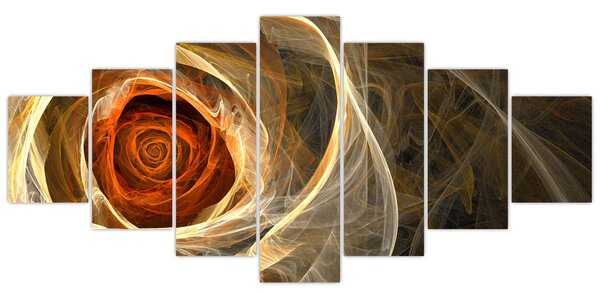 Obraz - Růže uměleckého duchu (210x100 cm)