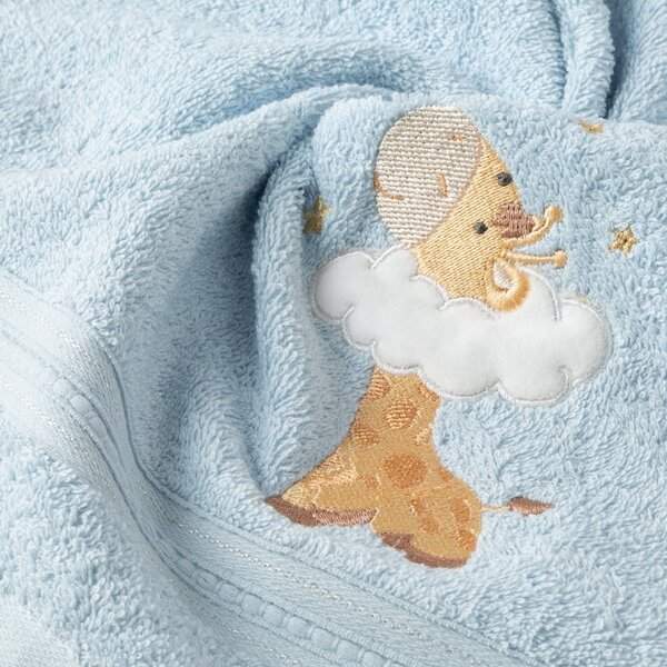 Eurofirany Bavlněný dětský ručník BABY41 50x90 cm modrý