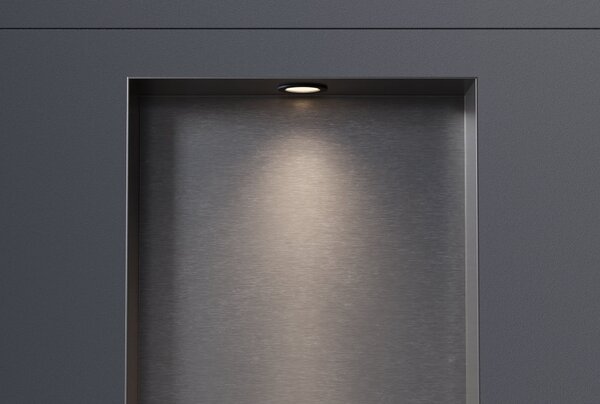 Zápustné bodové LED svítidlo, neutrální bílá, Ø 45 x 22,3 mm, IP65 - možnost volby rámu