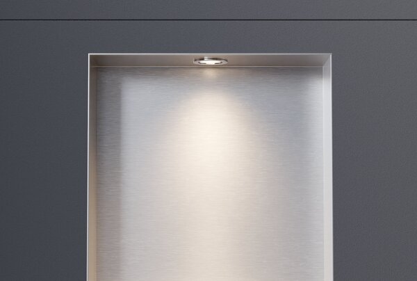 Zápustné bodové LED svítidlo, neutrální bílá, Ø 45 x 22,3 mm, IP65 - možnost volby rámu
