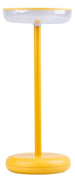 Kanlux 37314 - LED Stmívatelná nabíjecí lampa FLUXY LED/1,7W/1800 mAh IP44 žlutá