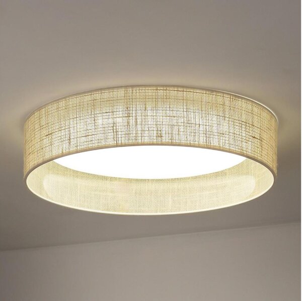 Duolla - LED Stropní svítidlo ROLLER LED/24W/230V pr. 45 cm béžová