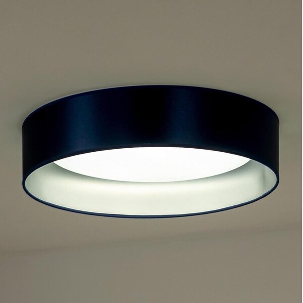 Duolla - LED Stropní svítidlo ROLLER LED/24W/230V pr. 45 cm modrá/stříbrná