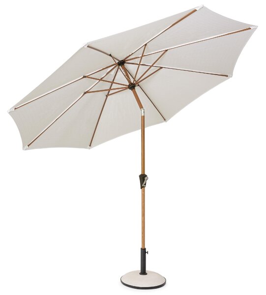 Bizzotto Bílý slunečník Palinuro 300 cm