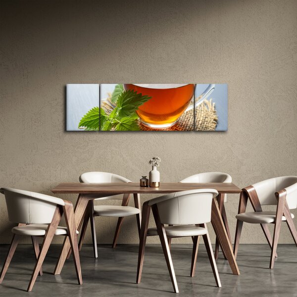 Obraz šálku s čajem (170x50 cm)