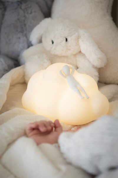 Noční lampička s barevným světlem Cloud Off-White